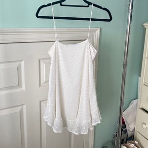 White petite dress